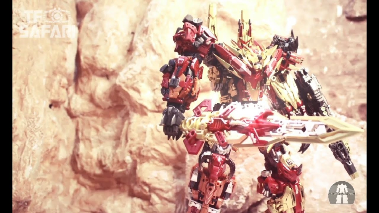 Transformers Combiner Predaking | Cang Toys Mini Thunderking | Stop Motion