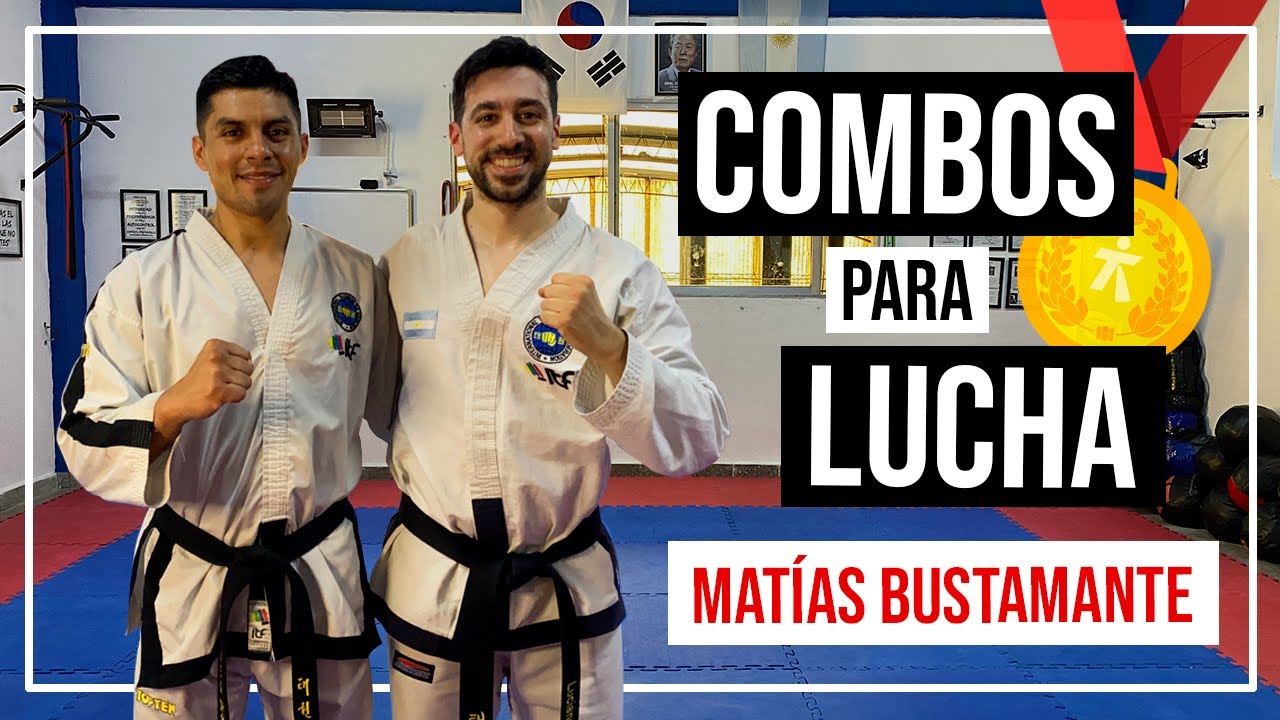 COMBINACIONES para LUCHA | MATÍAS BUSTAMANTE 🥋🥊