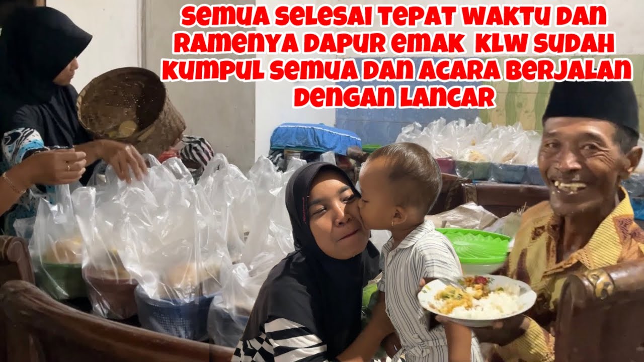ALHAMDULILLAH SEMUA SELESAI TEPAT WAKTU DAN ACARANYA BERJALAN DGN LANCAR