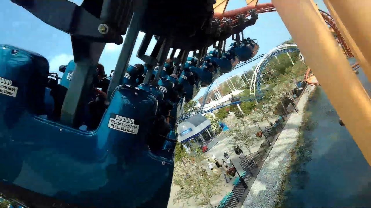 Iron Dragon Back Seat (Full HD POV) Cedar Point