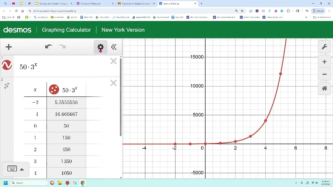 Growing^3 Day 5 - Tables, Graphs, Equations, Stories