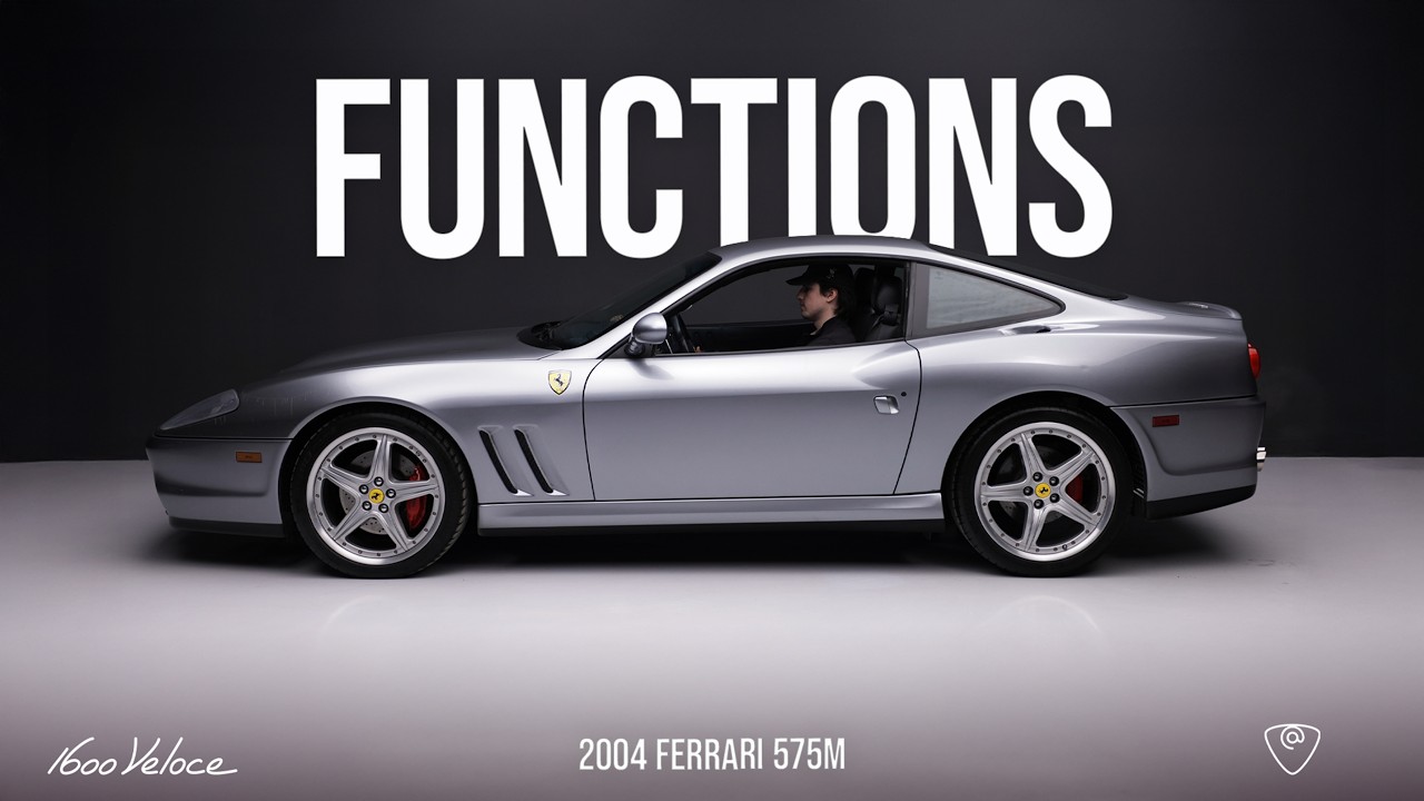 2004 Ferrari 575M Maranello Fiorano | Functions