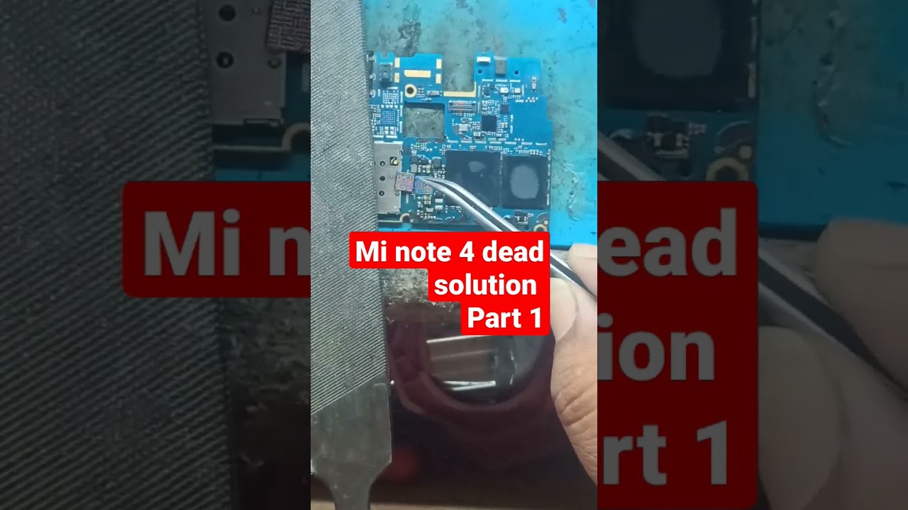 Mi note 4 dead solution @V1power #sort #mobie #ic #youtubeshort #youtube