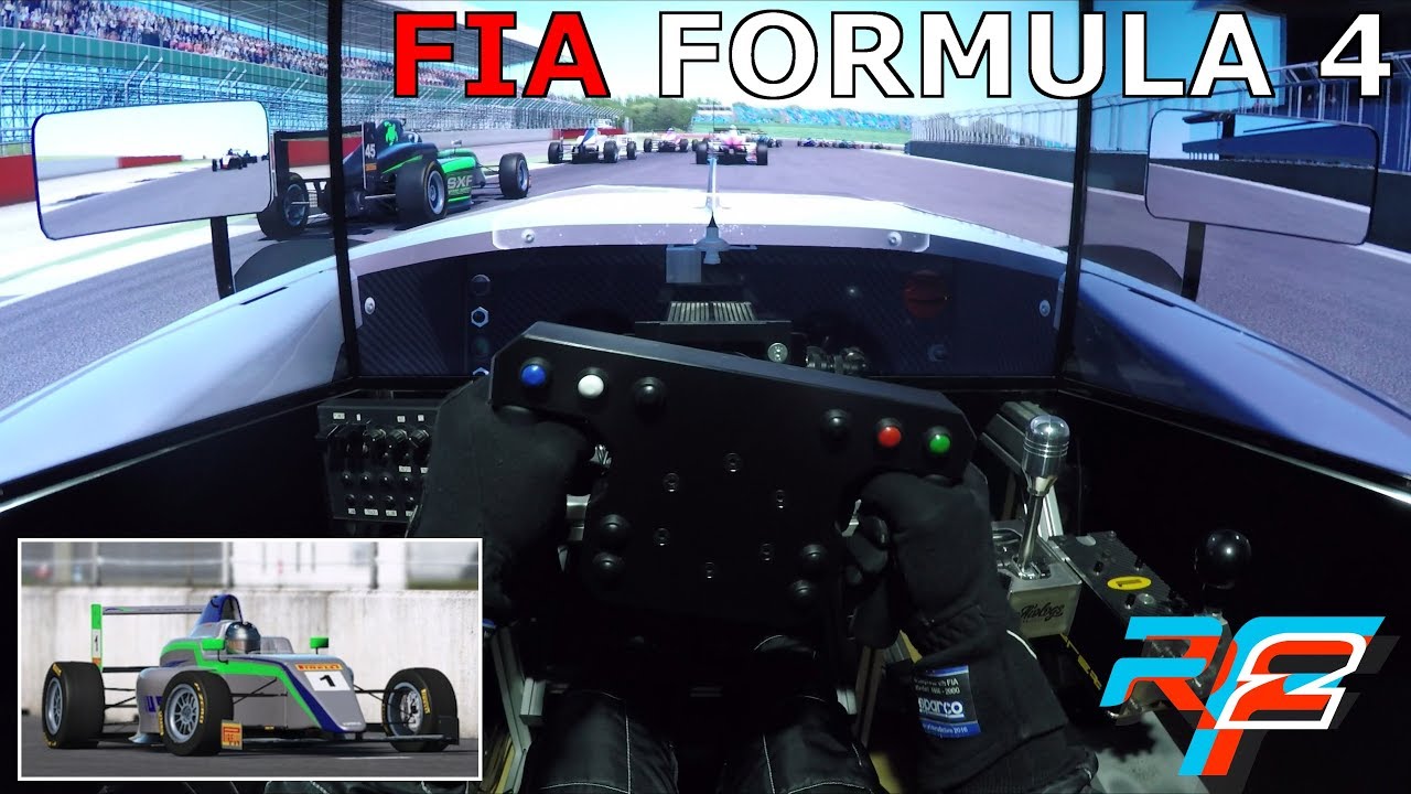 rFactor 2 - FIA Formula 4 [Tatuus F4-T014] @ Silverstone [Triple Screen Onboard]