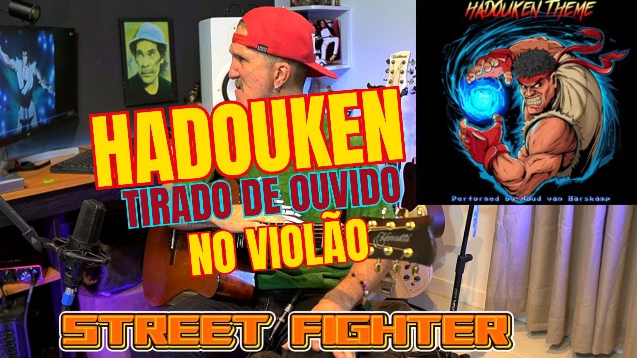 Hadouken -Street Figther no violão? Tirando de ouvido  na hora!
