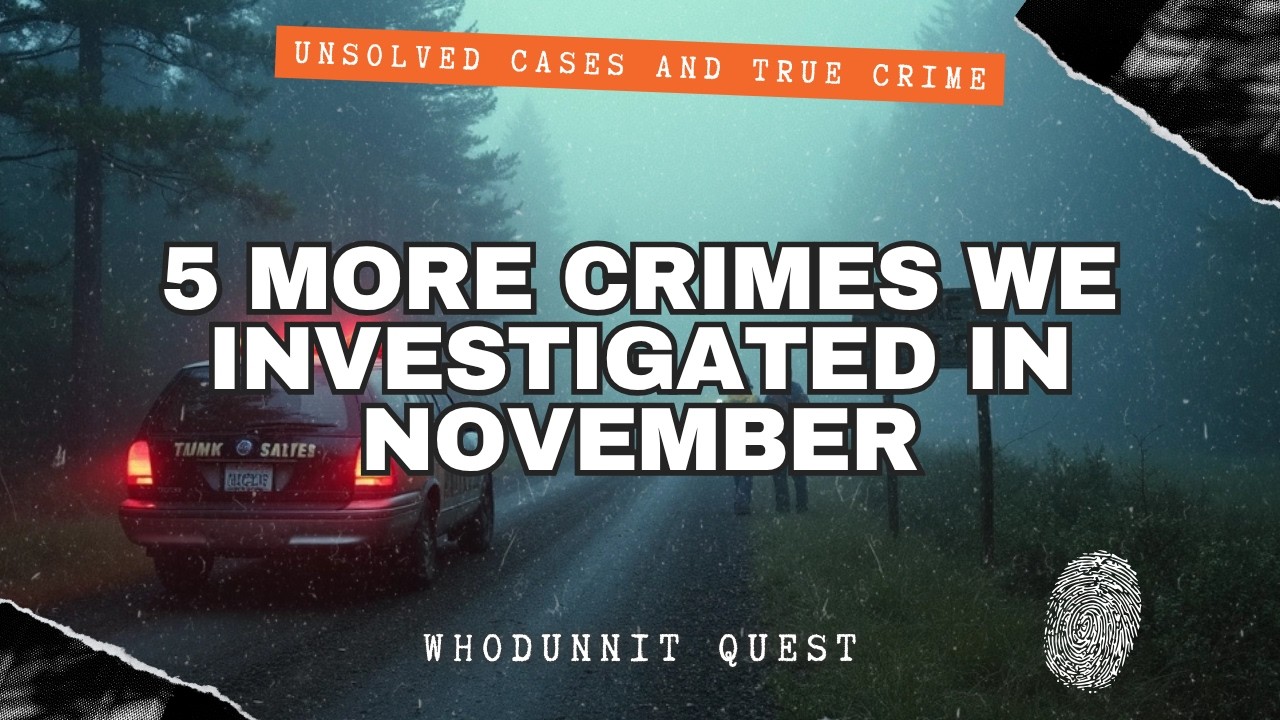 5 MORE Chilling True Crime Stories We Investigated in November!