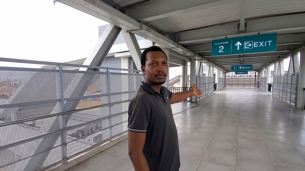 Inside the LAGOS TRAIN STATION | What the AGEGE TRAIN STATION Looks like