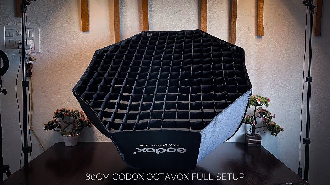 Godox 80cm Octabox Full Setup & Unboxing