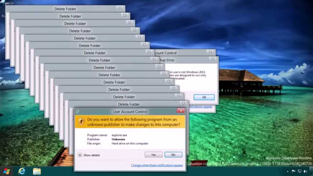 Windows 8 Error 720p Parody of Marisa Stole My Precious Thing