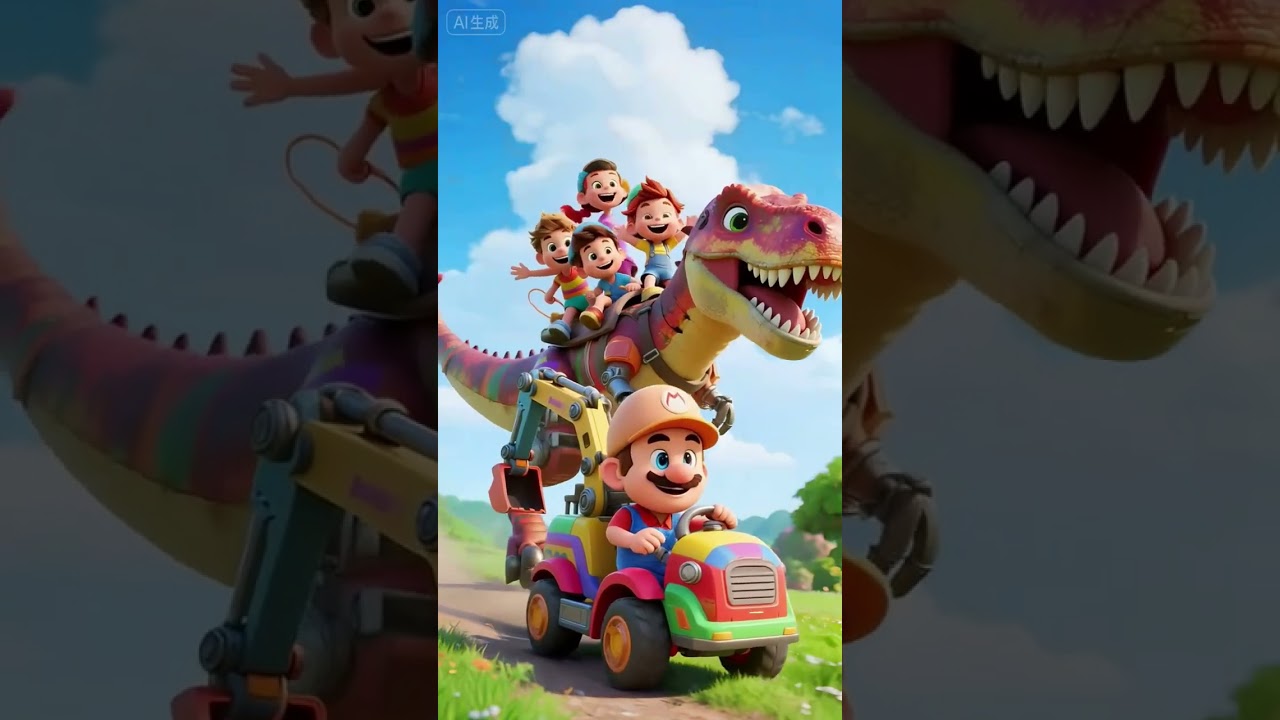 Dinosaurs and excavators are coming...This content may be generated by 