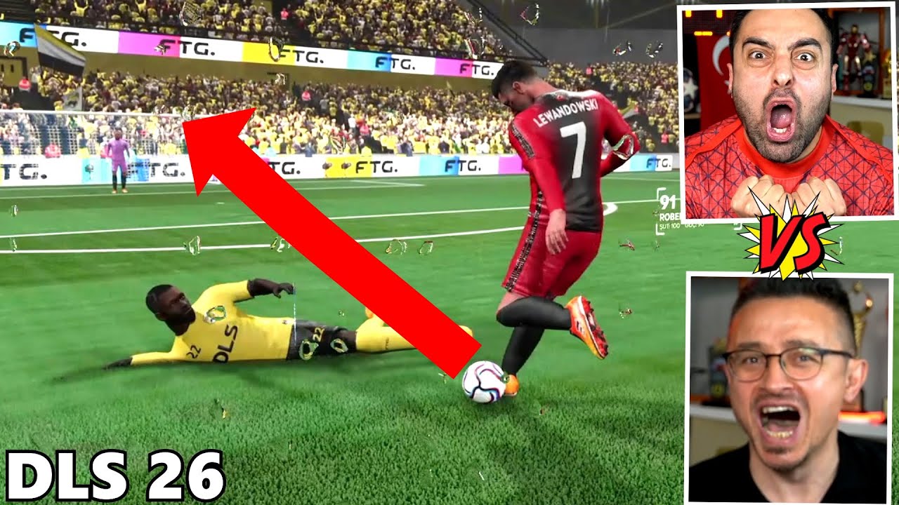 DLS 26 DA İLK KAPIŞMA ! LEWO 32 METRE GOL ! DREAM LEAGUE SOCCER 2026