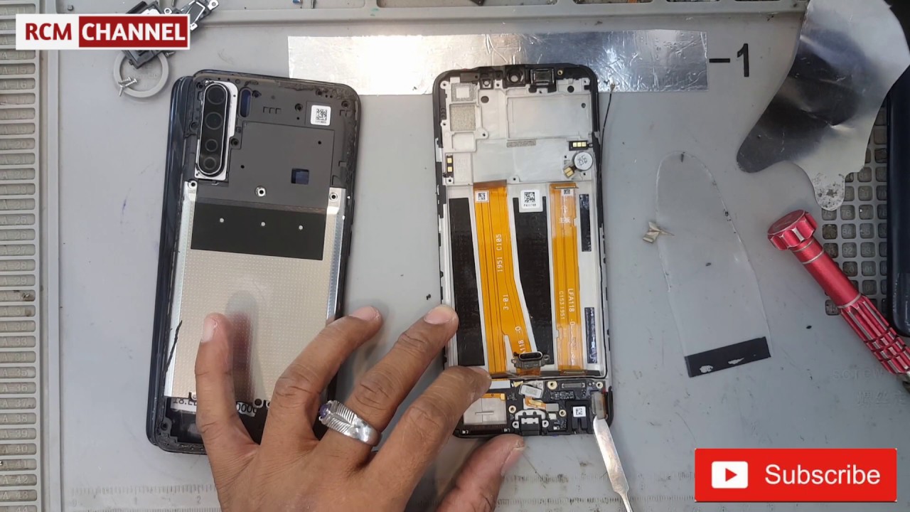 Disassembly oppo A91 || cara bongkar oppo A91
