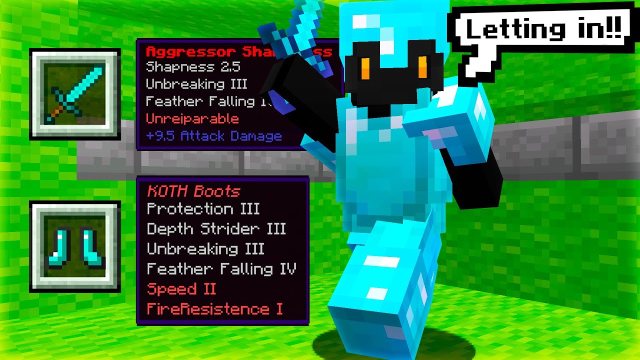 Trapping STACKED Player With a OP KOTH LOOT... *RAGE*
