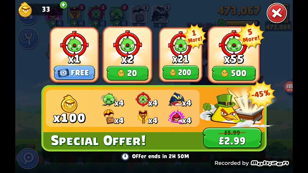 Angry Birds Friends Snorts and Rainbows Tournament Part 3 Gameplay 