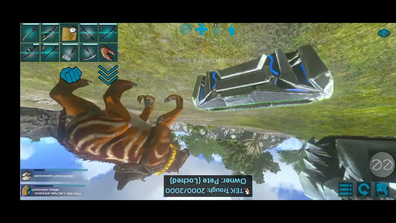 ark episode 6 going to dugeons and goung to cave dire wolf implant collected