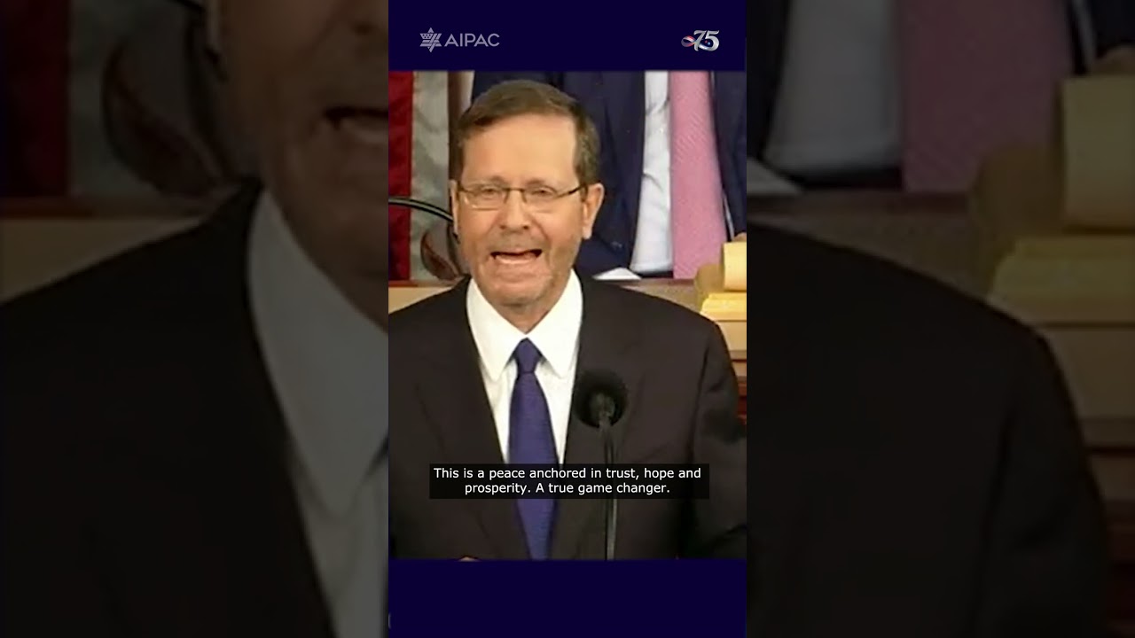 7-Minute Summary: Israeli President Isaac Herzog Addresses Congress