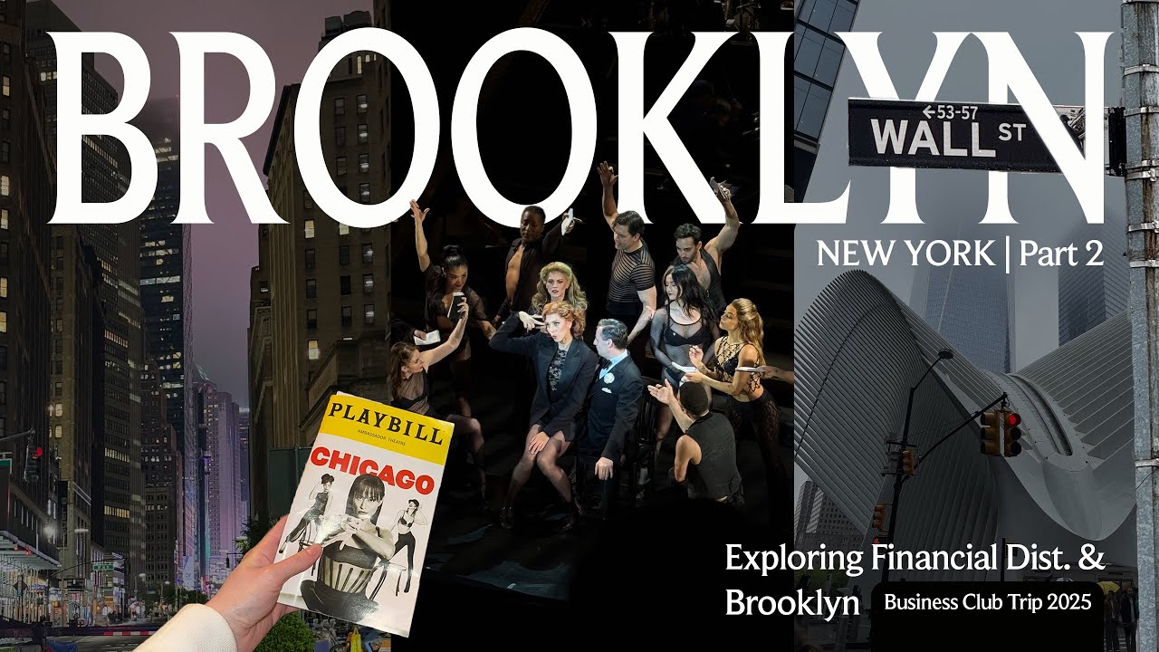 Exploring Brooklyn & the Financial District | We saw a Broadway Musical | New York Trip Part 2
