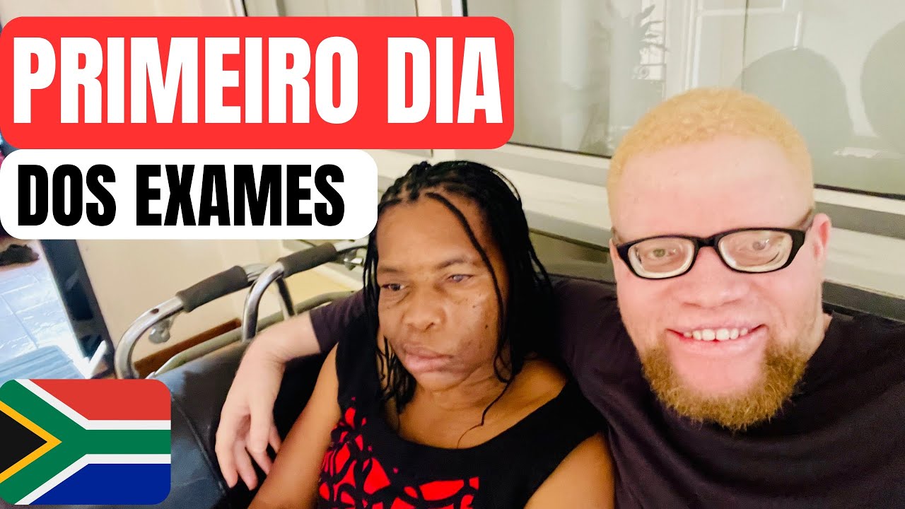 NOSSO PRIMEIRO DIA DOS EXAMES NA🇿🇦
