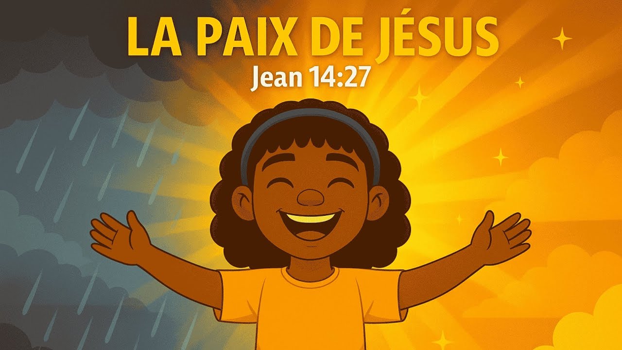 🎶 La paix de J&eacute;sus &ndash; Jean 14:27 | Chanson chr&eacute;tienne pour enfants