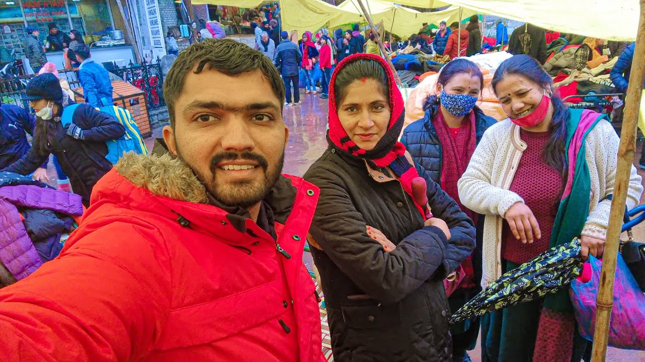 HP-107 मनाली के बाजार में पूरा दिन 😍 manali main market || Himachal pardesh vlog || Food