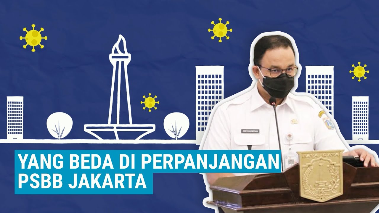 Yang Beda di Perpanjangan PSBB Jakarta