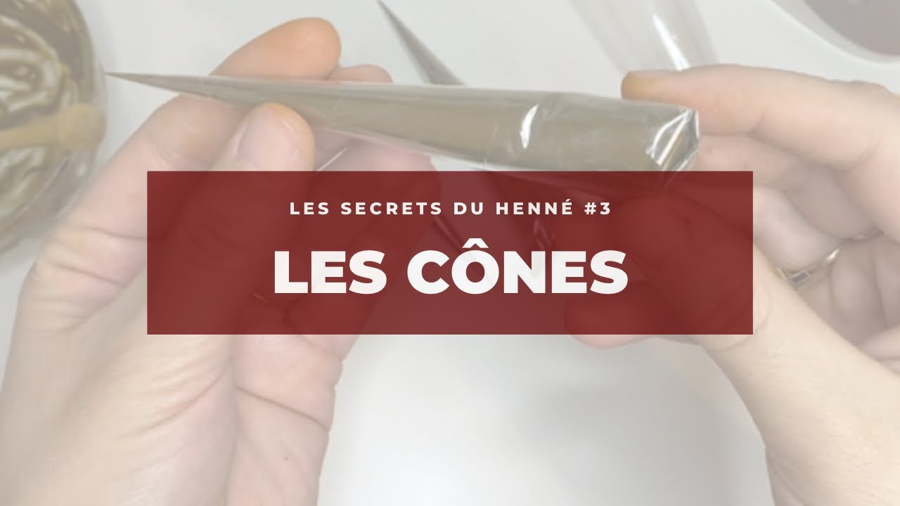 Les Secrets du Henné #3 - Les Cônes ,  Fabrication , Remplissage + Astuces