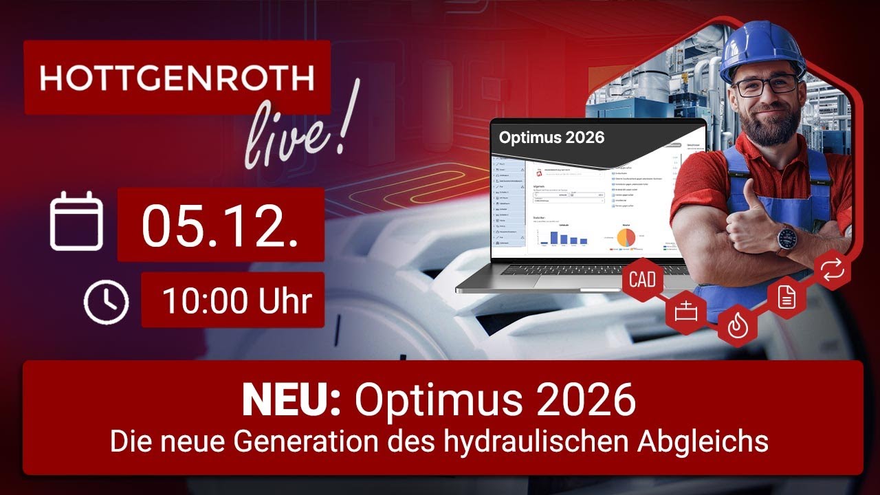 NEU: Optimus 2026 - Die neue Generation des hydraulischen Abgleichs