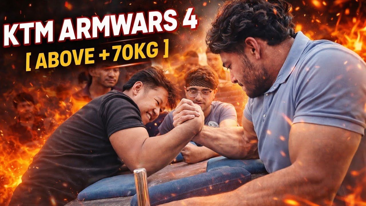 KTM ARMWARS 4 || ABOVE + 70 KG FULL MATCHES 🔥 ORGANIZED BY: NAL / EUROPA GYM🇳🇵