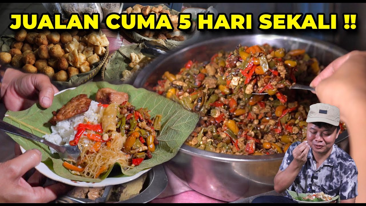 TRIP TO GUNUNGKIDUL #3: CUMA 4.000, BUKA 24 JAM!! WARUNG SEGO GENDONG DI PASAR TUNGKLUK
