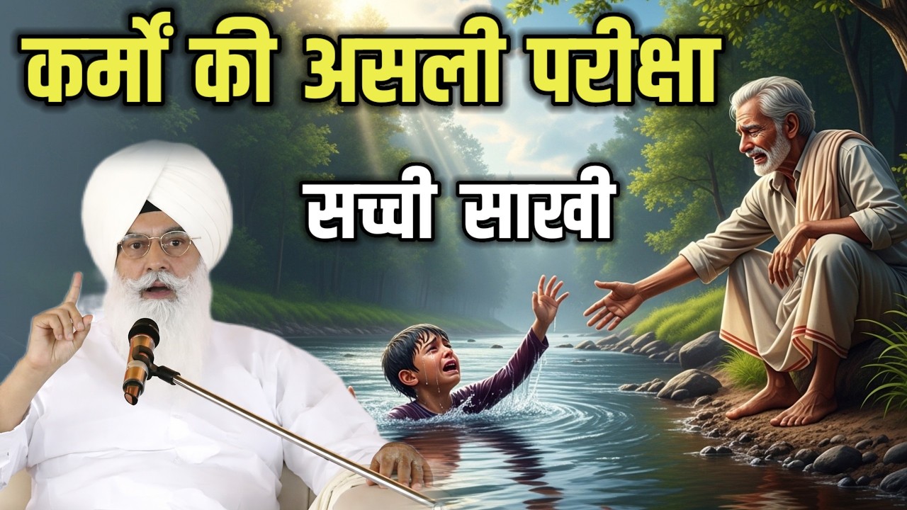 कर्मों की परीक्षा सतगुरु की रहमत सच्ची साखी || Radha Soami Sakhi