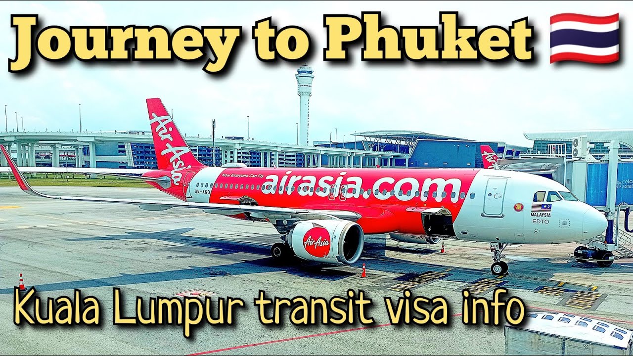 Kuala Lumpur transit visa info | Layover in Kuala Lumpur | Hyderabad to Phuket | 🇹🇭 free visa status