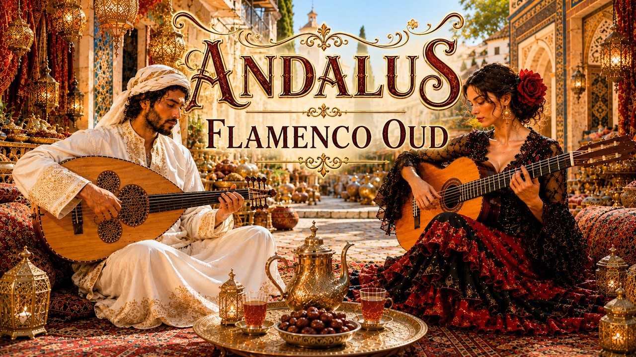 Spanish Guitar & Arabic Oud Fusion &ndash; Calm Flamenco Rumba for Focus & Relaxation