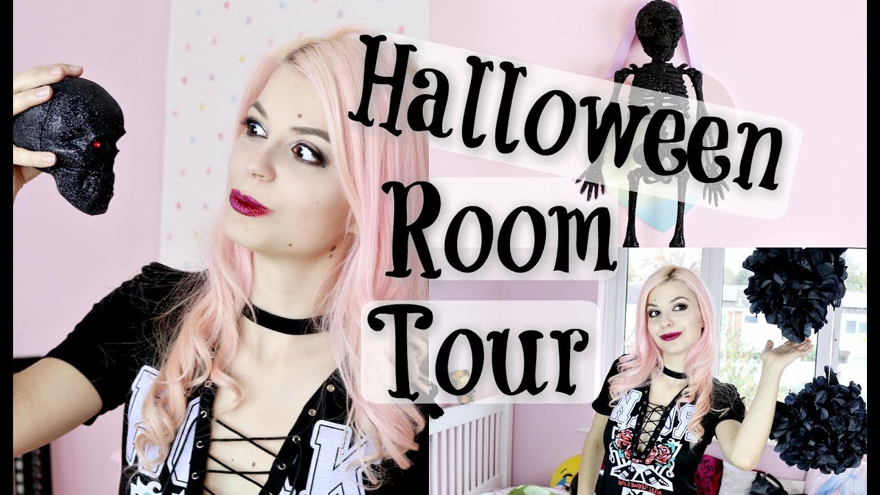 Halloween Room Tour - Creepy Cute Room