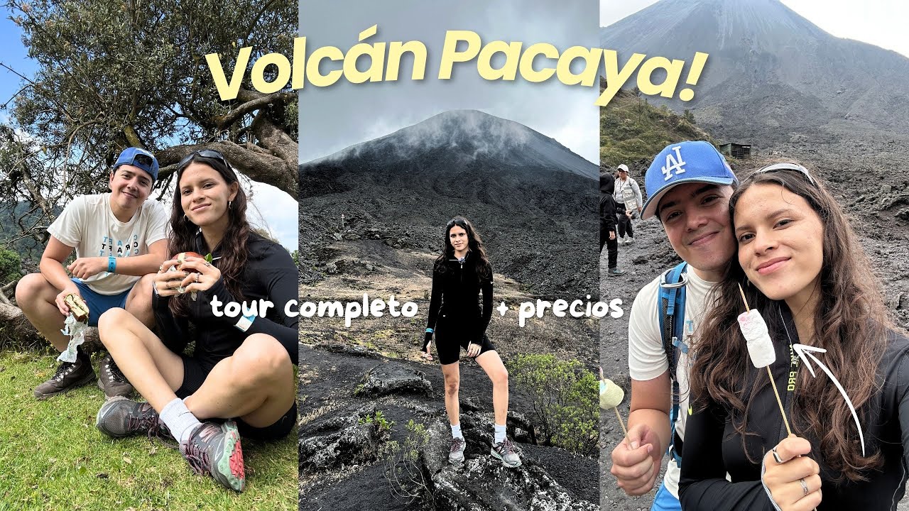 Sub&iacute; un VOLC&Aacute;N ACTIVO solo para comer MARSHMALLOWS! - Volc&aacute;n Pacaya Guatemala