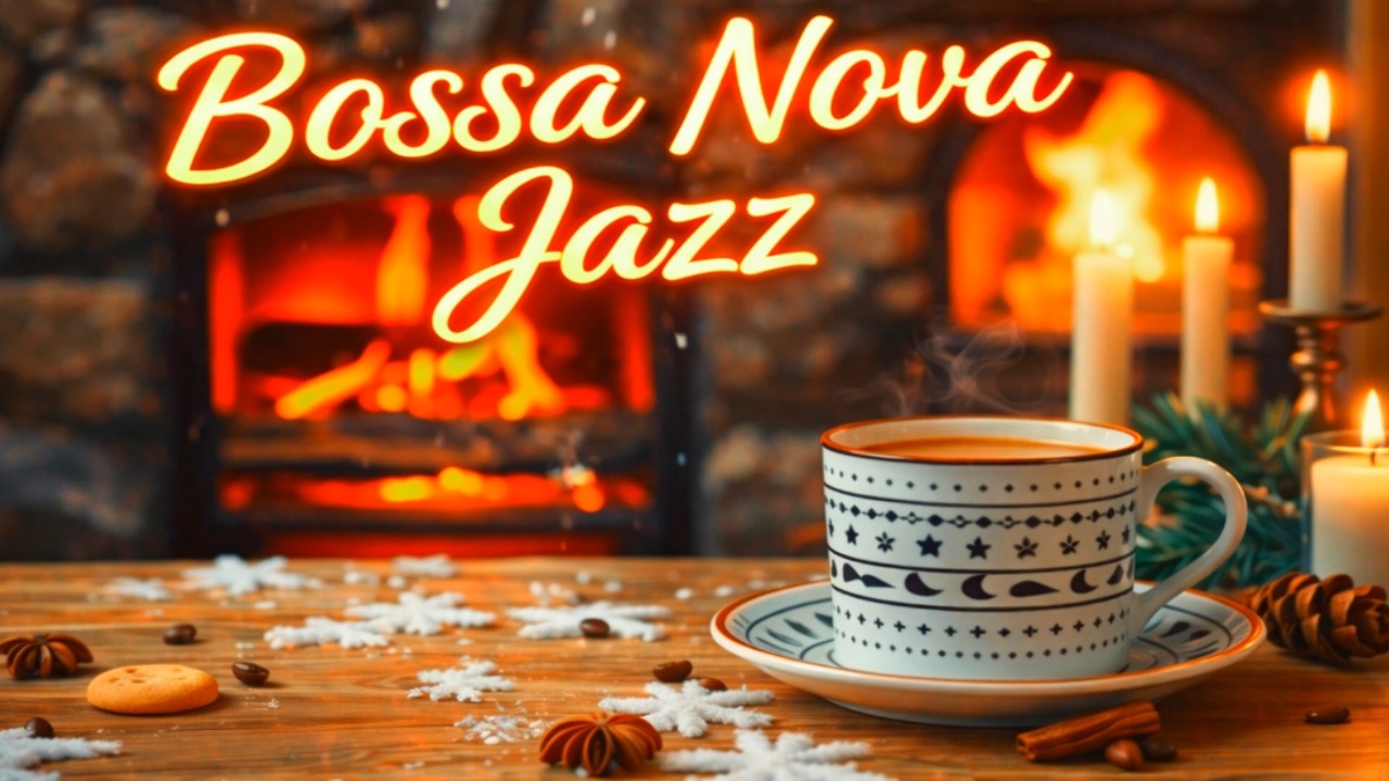 Smooth Bossa Nova Jazz ☕ Cozy Coffee Shop Vibes | Relaxing Brazilian Jazz Music for Work & Study