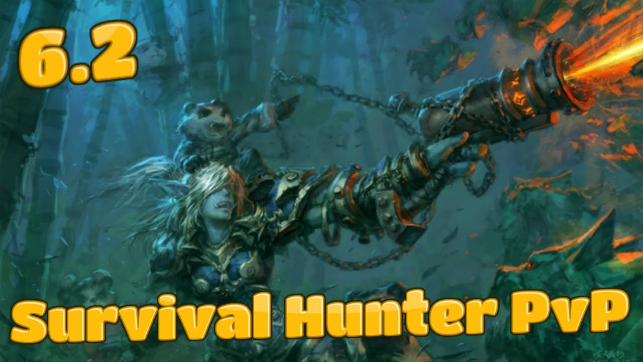 6.2 Survival Hunter PvP (1080p ᴴᴰ) Hunter Rdruid 2v2 Arenas ft. Sara L - WoW WoD BattleMasterPvP