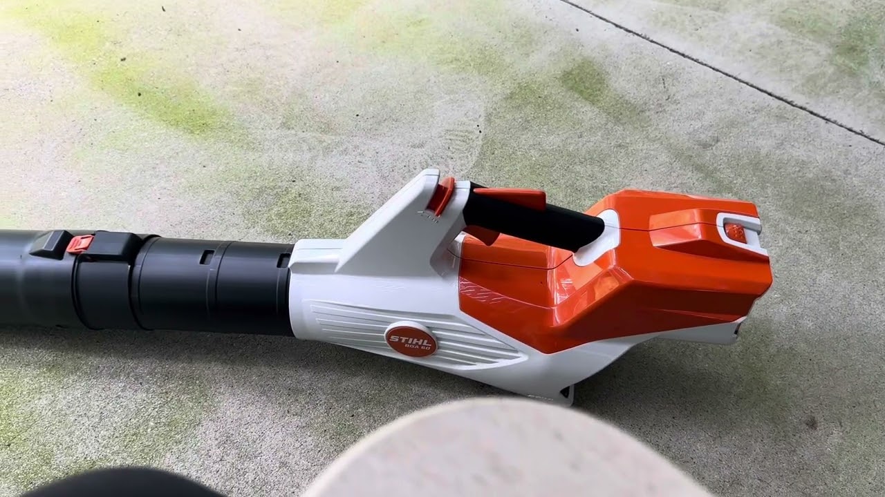 I did it again my new STIHL BGA60 battery blower. 
