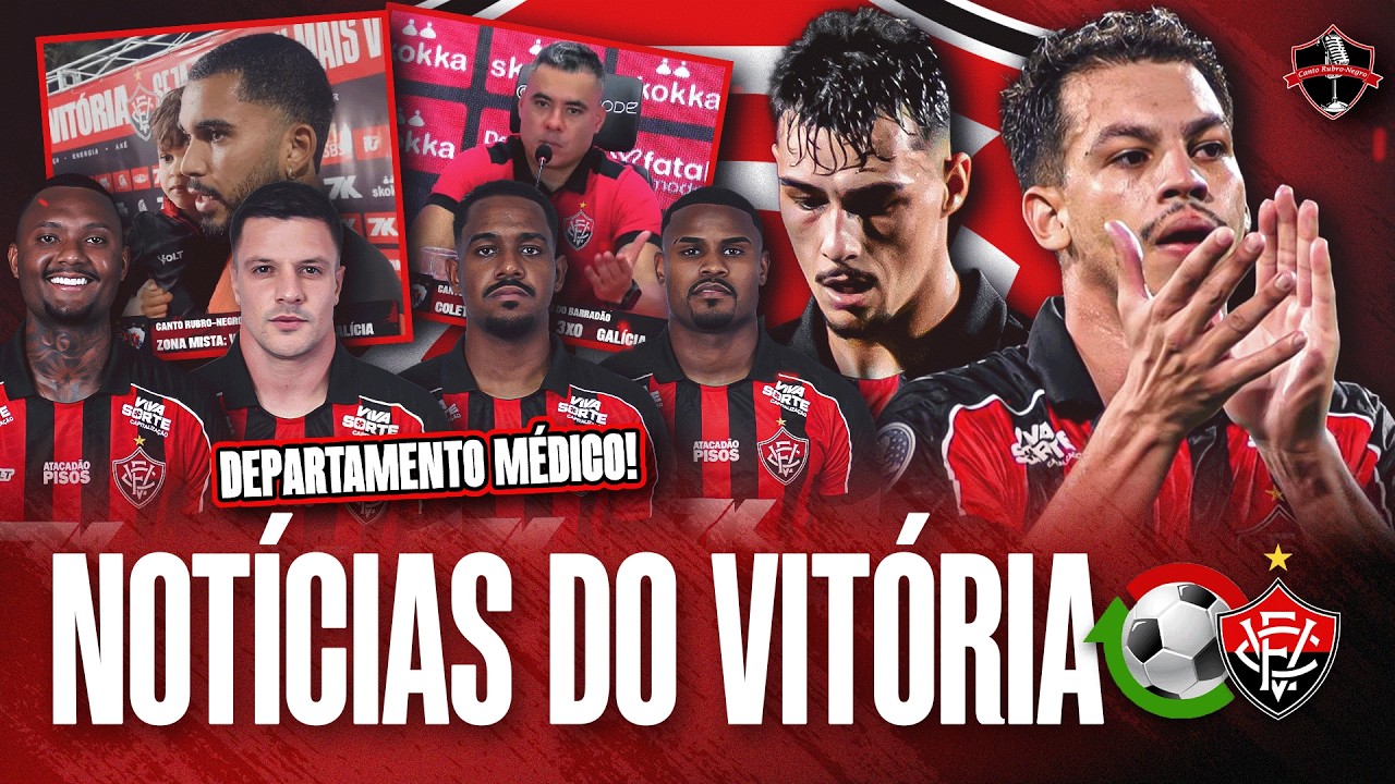 🚨Z&Eacute; MARCOS E CLAUDINHO DE SA&Iacute;DA, SITUA&Ccedil;&Otilde;ES DO DM, REACT COLETIVA JAIR VENTURA E NOT&Iacute;CIAS DO VIT&Oacute;RIA