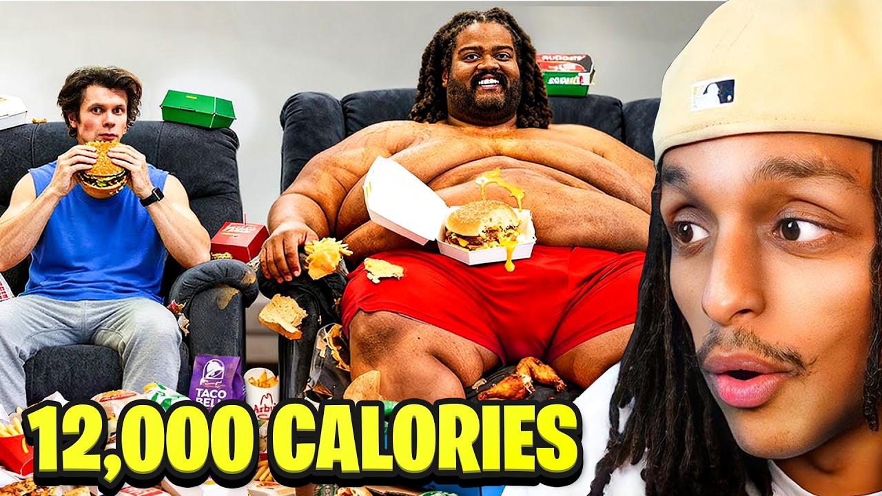 He Tried Eating Like The Biggest Man On The Planet For A Day...