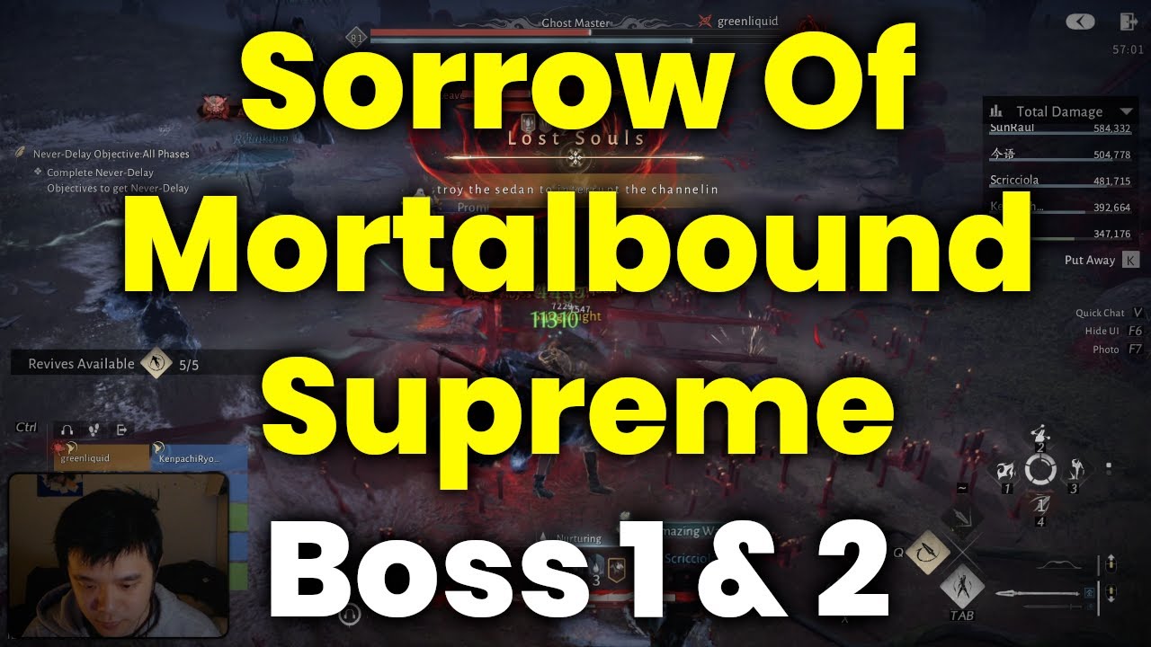 Sorror of Mortalbound Supreme Boss 1 & 2 | Strategic Sword/Spear - Where Winds Meet
