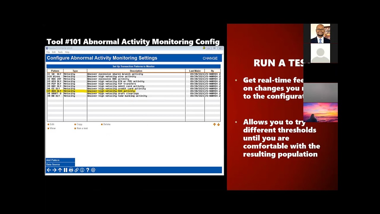 Abnormal Activity Monitoring – Using the Tools You Own Configuration Walkthrough