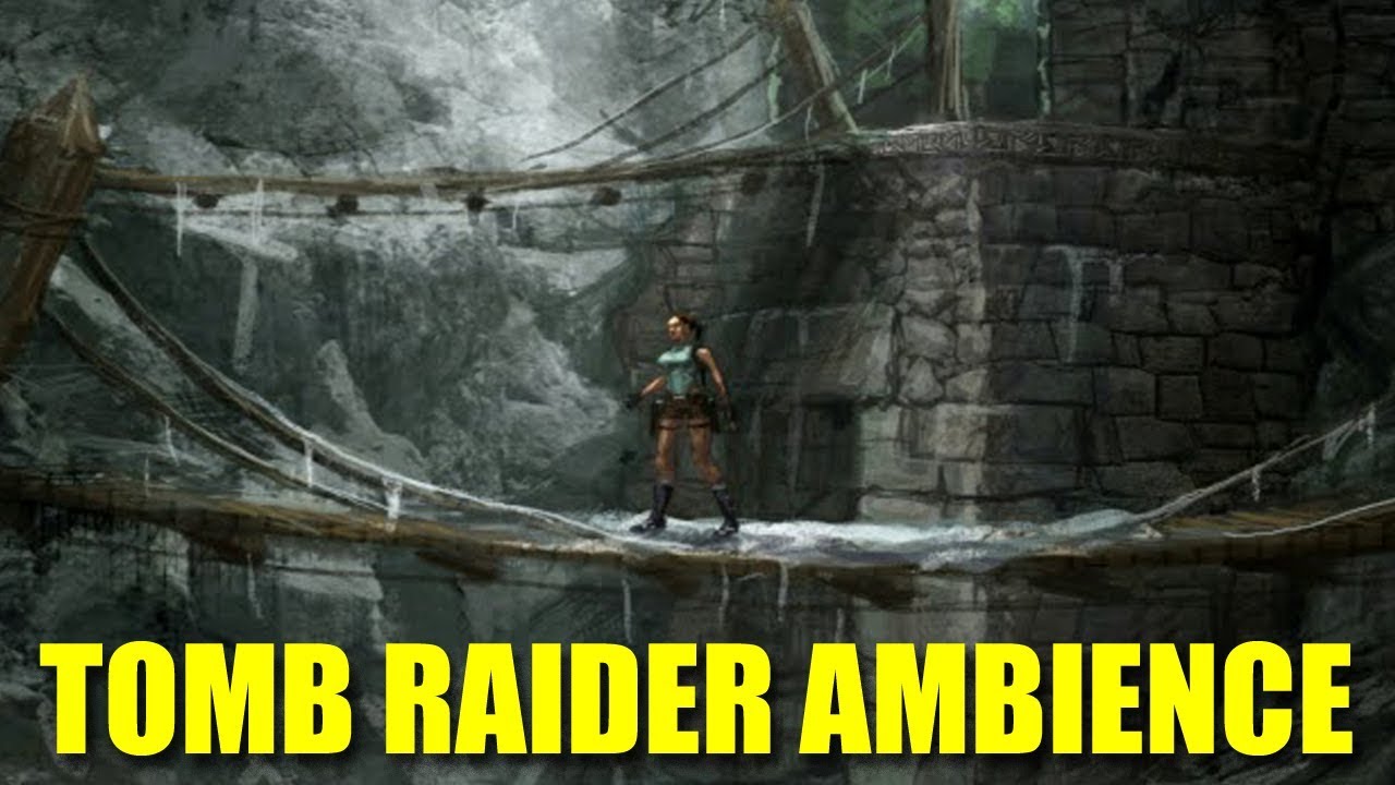 Caves | Tomb Raider 1 Ambience / ASMR (No Music)