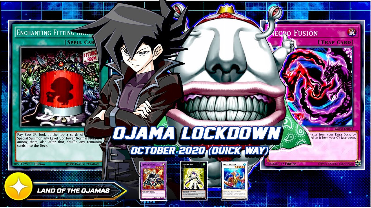 [F2P] FUSION, SYNCHRO, XYZ - OJAMA LOCKDOWN 2020 (QUICK WAY) [Yu-Gi-Oh! Duel Links]