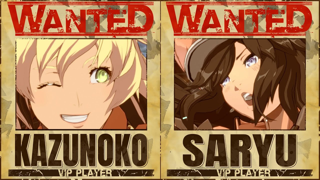 【Guilty Gear Strive】Kazunoko(Jack-O') vs Saryu(Ramlethal) High Level Gameplay【GGST】【PS4pro/60FPS】