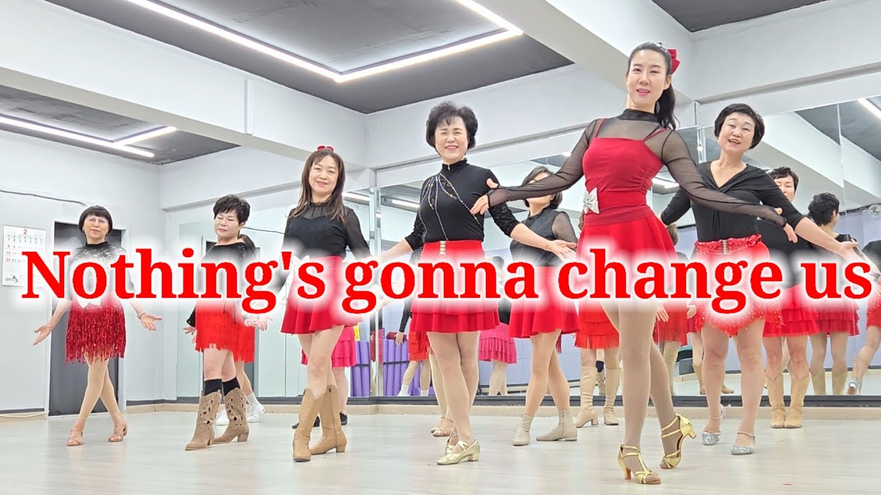 Nothing's Gonna Change Us Line Dance (Beginner) - Demo 김경화라인댄스 