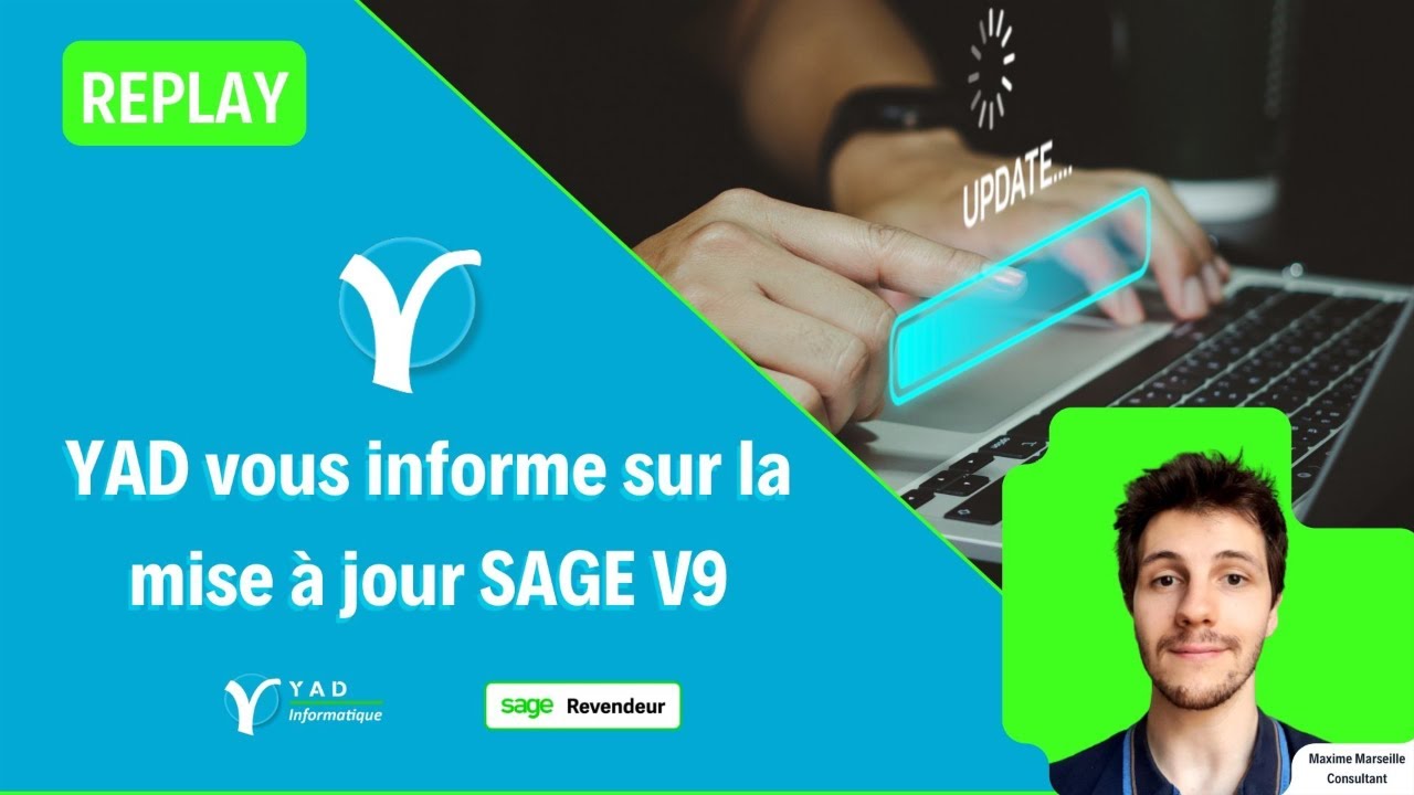 Formation SAGE V9 (replay) YAD Informatique