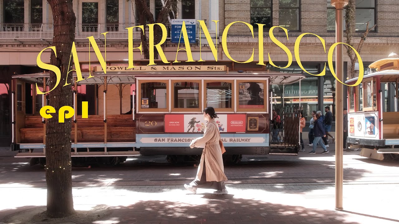 【SFO Vlog ep1🇺🇸】San Francisco in 4 days | 舊金山 trip | 415室