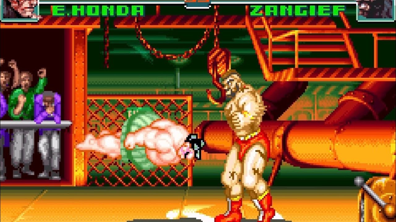 Прохождение игры за Э. Хонду | Super Street Fighter 2 Turbo Revival (Gameboy Advance)