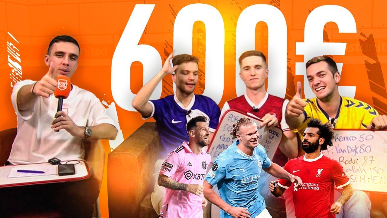 EL QUE HAGA MEJOR EQUIPO con 600€ GANA