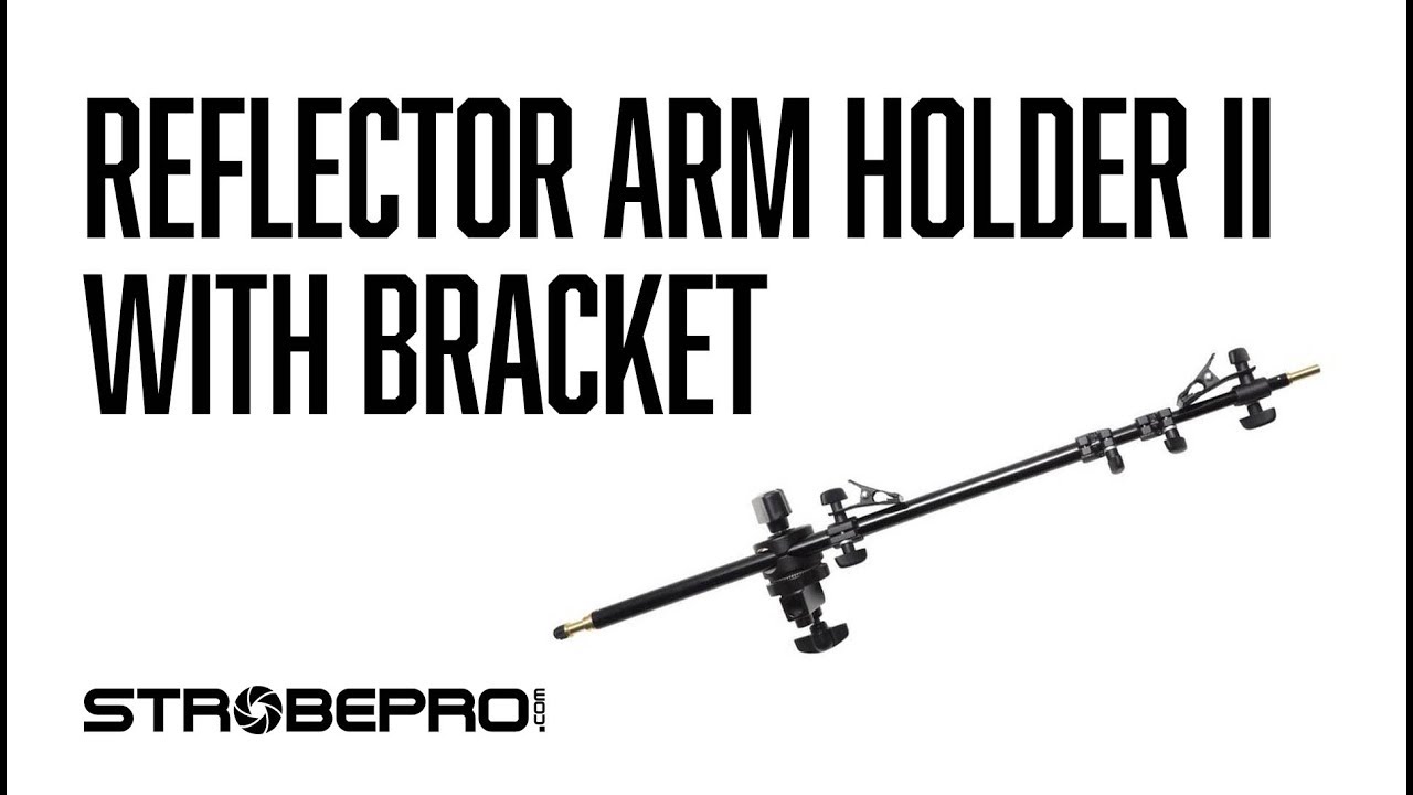 STROBEPRO REFLECTOR ARM HOLDER II WITH BRACKET